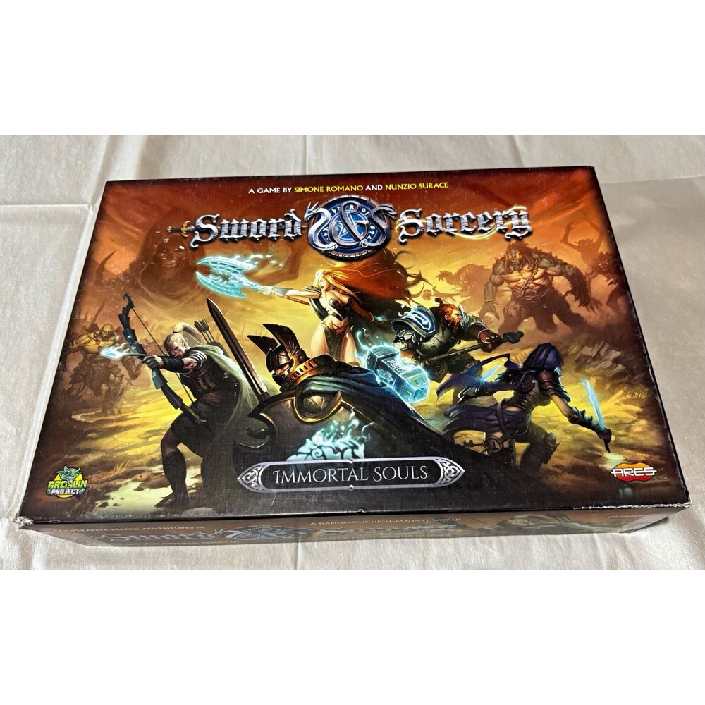 Ares Sword & Sorcery: Immortal Souls Board Game, Coop, 1P
